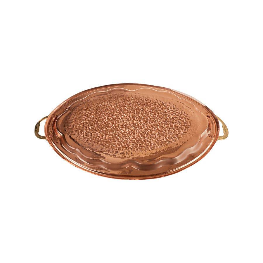 Karaca Anatolia Small Oval Tray 300.21.02.0221 - Trays - ebarza Furniture UAE | Shop Modern Furniture in Abu Dhabi & Dubai - مفروشات ايبازرا في الامارات | تسوق اثاث عصري وديكورات مميزة في دبي وابوظبي