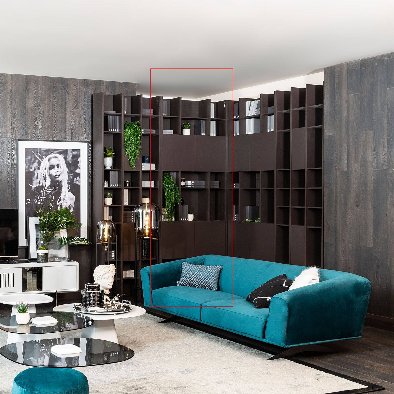 Siena Wall Shelving Unit Seina-L110 - Shelves - ebarza Furniture UAE | Shop Modern Furniture in Abu Dhabi & Dubai - مفروشات ايبازرا في الامارات | تسوق اثاث عصري وديكورات مميزة في دبي وابوظبي