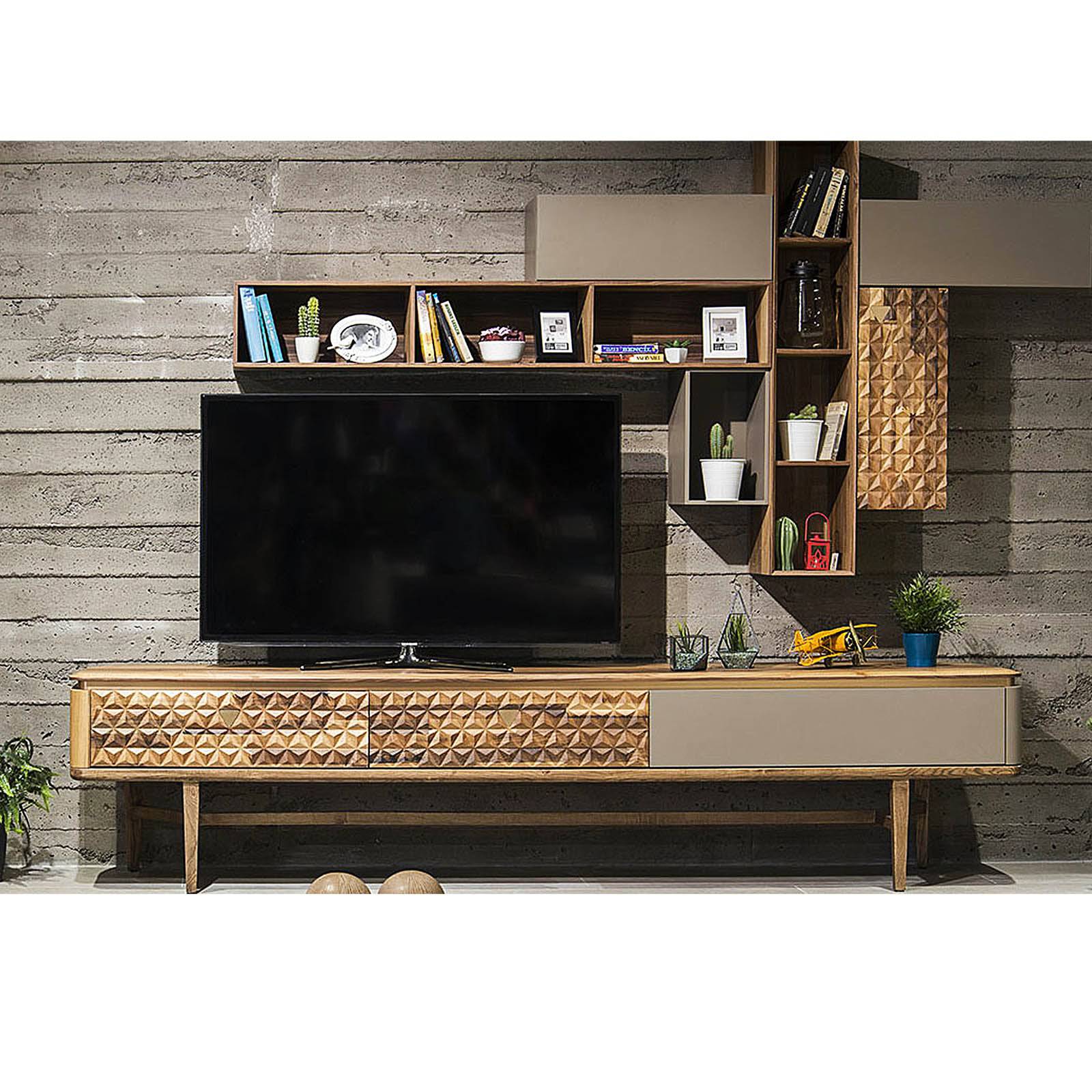 Zen Tv Unit Zen005 - TV Units - ebarza Furniture UAE | Shop Modern Furniture in Abu Dhabi & Dubai - مفروشات ايبازرا في الامارات | تسوق اثاث عصري وديكورات مميزة في دبي وابوظبي