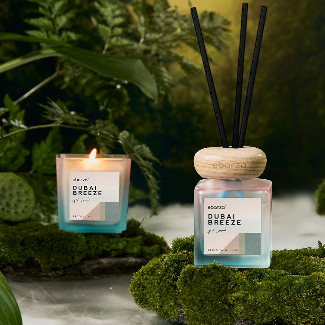 Dubai Breeze - Charming - NORDIC PINE 180ml [ Sticks Diffuser ] ebarza vipes MS.QN2203 -  Stick Diffusers - ebarza Furniture UAE | Shop Modern Furniture in Abu Dhabi & Dubai - مفروشات ايبازرا في الامارات | تسوق اثاث عصري وديكورات مميزة في دبي وابوظبي