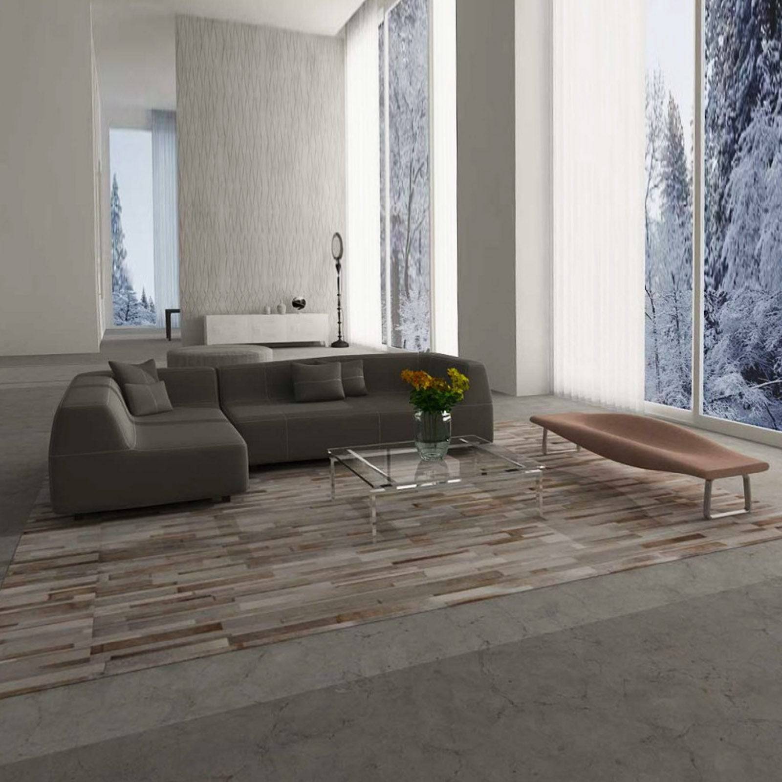 450X300 Cm Corbit Handmade Rug Corbit-Co-15-Grand-Brown -  Rugs - ebarza Furniture UAE | Shop Modern Furniture in Abu Dhabi & Dubai - مفروشات ايبازرا في الامارات | تسوق اثاث عصري وديكورات مميزة في دبي وابوظبي