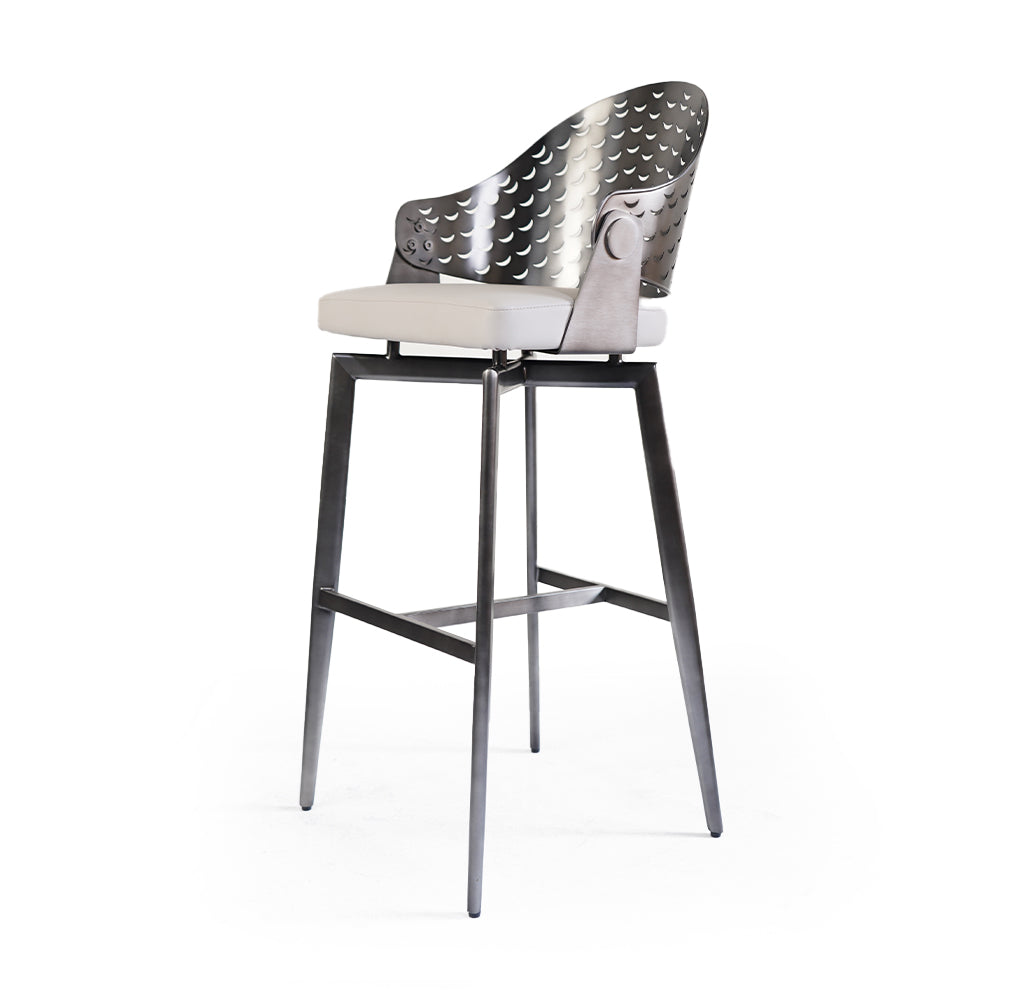 Logan Bar Chair BAR839 -  Bar Stools - ebarza Furniture UAE | Shop Modern Furniture in Abu Dhabi & Dubai - مفروشات ايبازرا في الامارات | تسوق اثاث عصري وديكورات مميزة في دبي وابوظبي