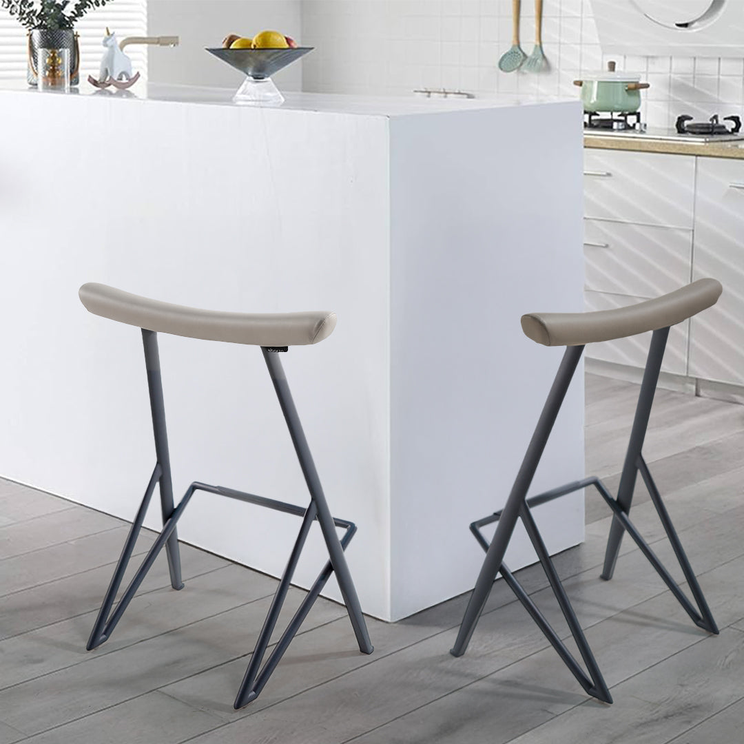 Serpentine Bar Stool TSB714 -  Bar Stools - ebarza Furniture UAE | Shop Modern Furniture in Abu Dhabi & Dubai - مفروشات ايبازرا في الامارات | تسوق اثاث عصري وديكورات مميزة في دبي وابوظبي