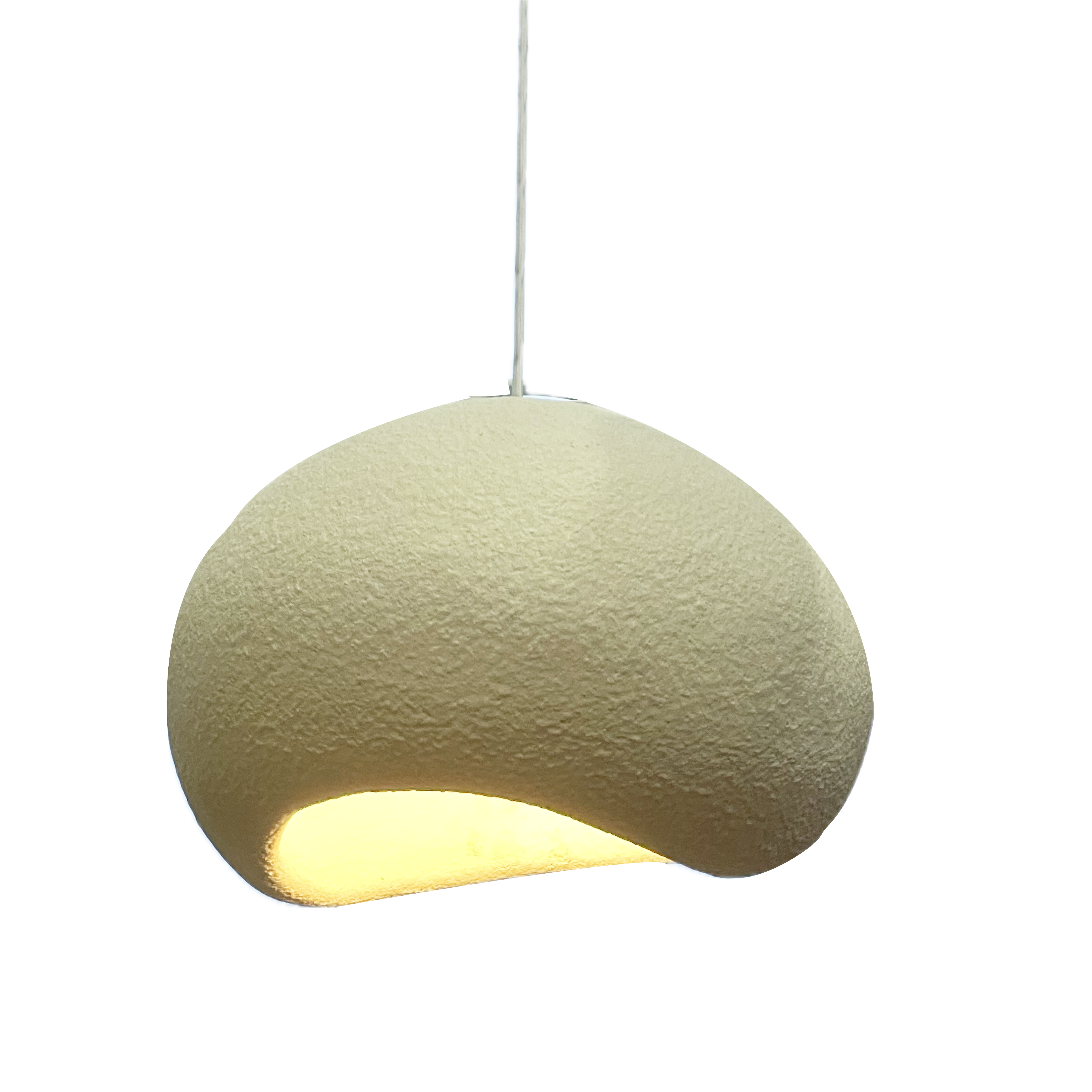 Wabi Sabi Beige 4m Pendant Lamp HTD-IP1433-059 / D38 *H27 -  Pendant Lamps - ebarza Furniture UAE | Shop Modern Furniture in Abu Dhabi & Dubai - مفروشات ايبازرا في الامارات | تسوق اثاث عصري وديكورات مميزة في دبي وابوظبي