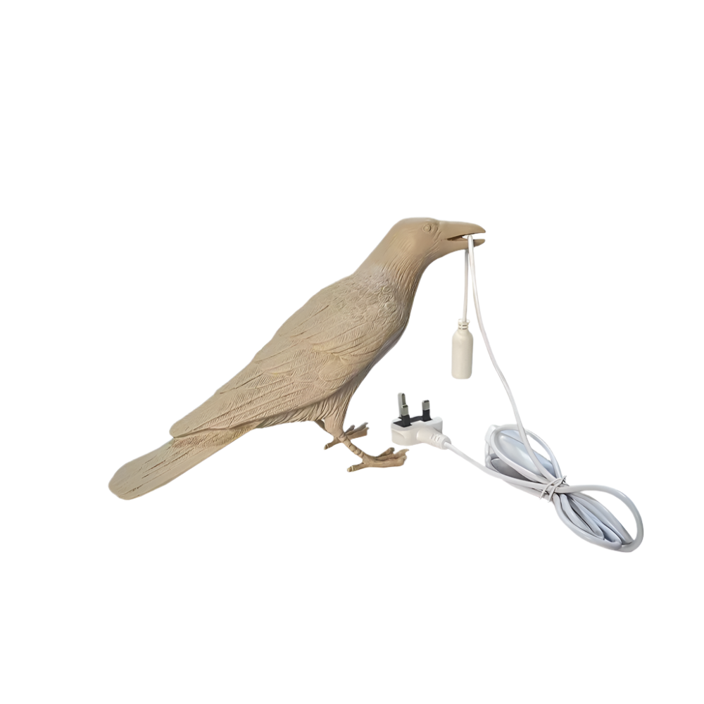 Bird Brown Table Light HTD-IW1433-142 -  Desk\table Lamps - ebarza Furniture UAE | Shop Modern Furniture in Abu Dhabi & Dubai - مفروشات ايبازرا في الامارات | تسوق اثاث عصري وديكورات مميزة في دبي وابوظبي