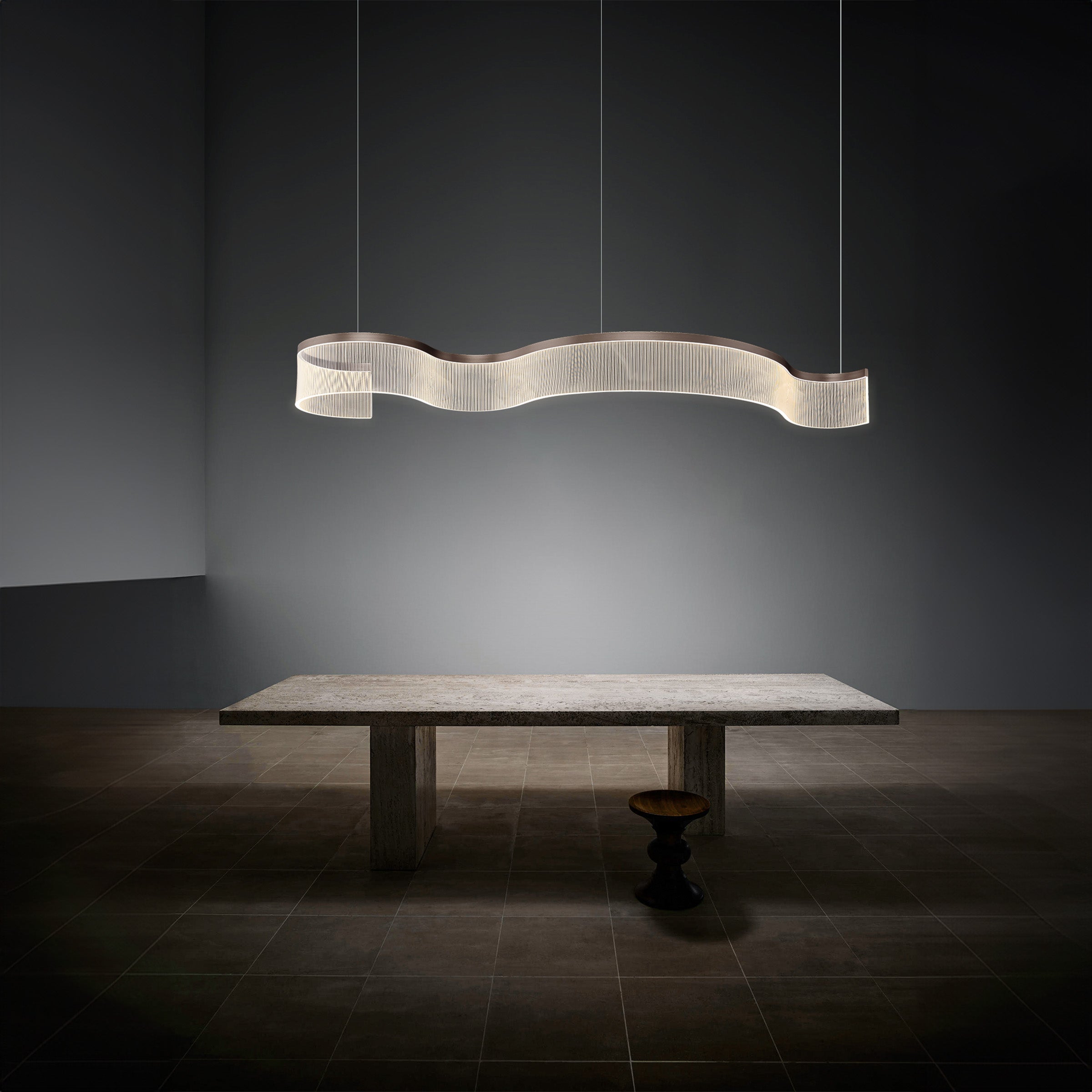 Warm Glow Pendant Lamp 150*43.5cm MA05807PB-001-DZ2 -  Pendant Lamps - ebarza Furniture UAE | Shop Modern Furniture in Abu Dhabi & Dubai - مفروشات ايبازرا في الامارات | تسوق اثاث عصري وديكورات مميزة في دبي وابوظبي