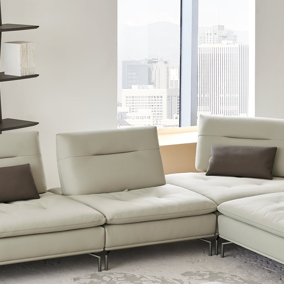 Nexus Single Seater Armless Modular Sofa - AMF-S180 -  Sofas - ebarza Furniture UAE | Shop Modern Furniture in Abu Dhabi & Dubai - مفروشات ايبازرا في الامارات | تسوق اثاث عصري وديكورات مميزة في دبي وابوظبي