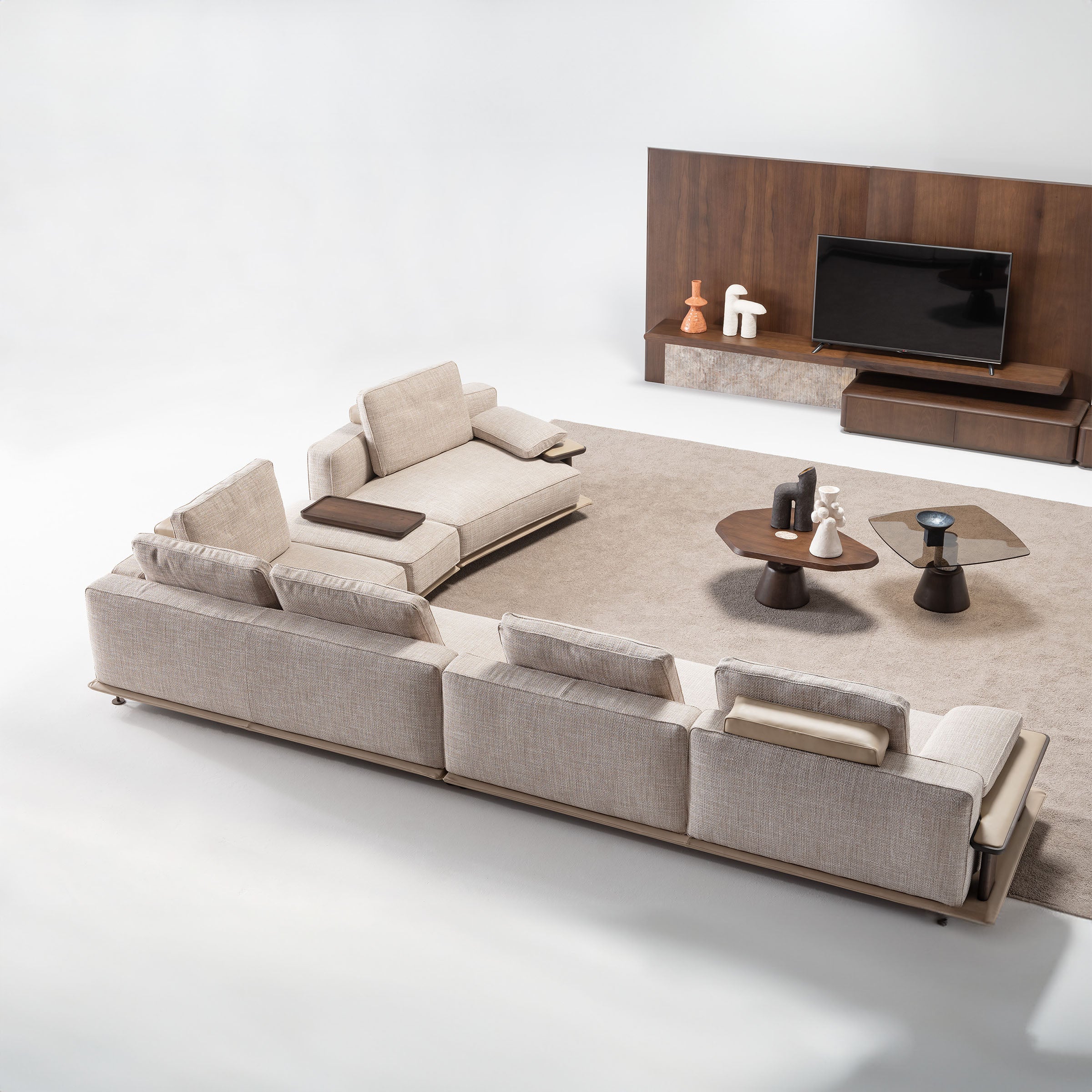 ODEON Corner 190cm MODULE for odeon sofa OD-B-004 -  Sofas - ebarza Furniture UAE | Shop Modern Furniture in Abu Dhabi & Dubai - مفروشات ايبازرا في الامارات | تسوق اثاث عصري وديكورات مميزة في دبي وابوظبي