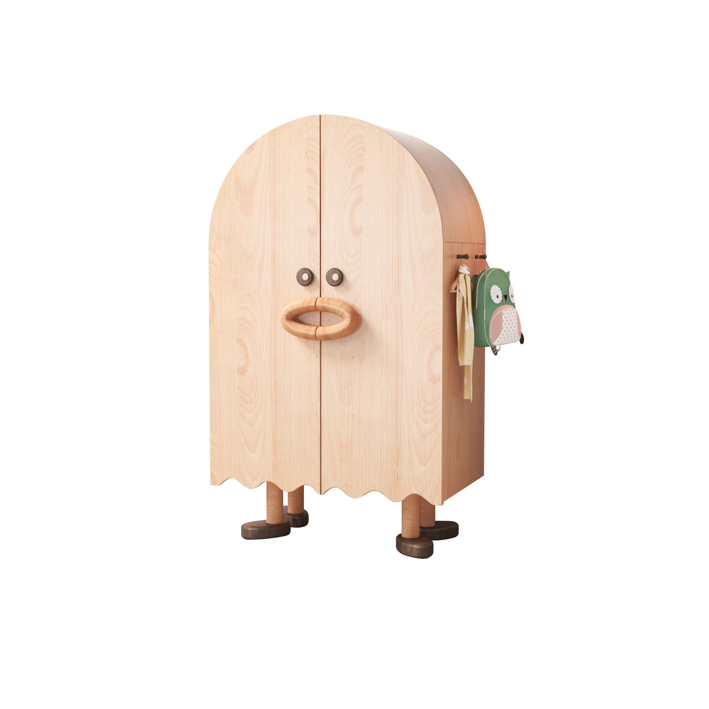 KIDS DAFFY DUCK WARDROBE - E1902Q -  Kids - ebarza Furniture UAE | Shop Modern Furniture in Abu Dhabi & Dubai - مفروشات ايبازرا في الامارات | تسوق اثاث عصري وديكورات مميزة في دبي وابوظبي