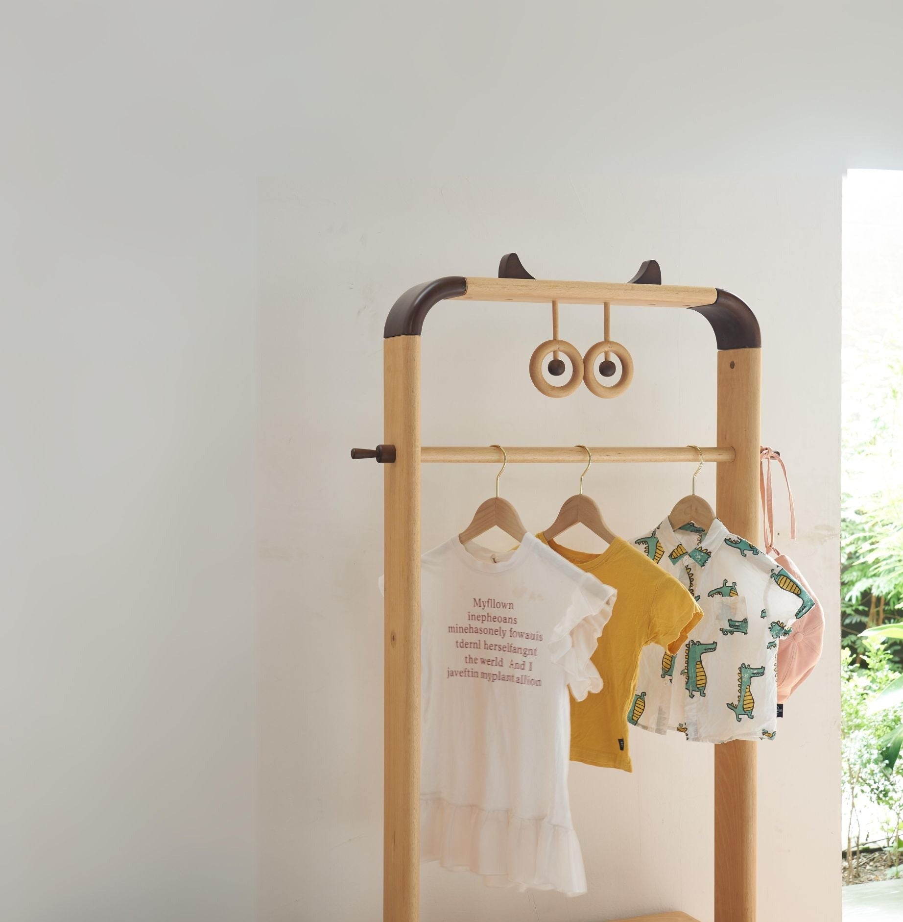 KIDS WARDROBE - E2001N -  Kids - ebarza Furniture UAE | Shop Modern Furniture in Abu Dhabi & Dubai - مفروشات ايبازرا في الامارات | تسوق اثاث عصري وديكورات مميزة في دبي وابوظبي