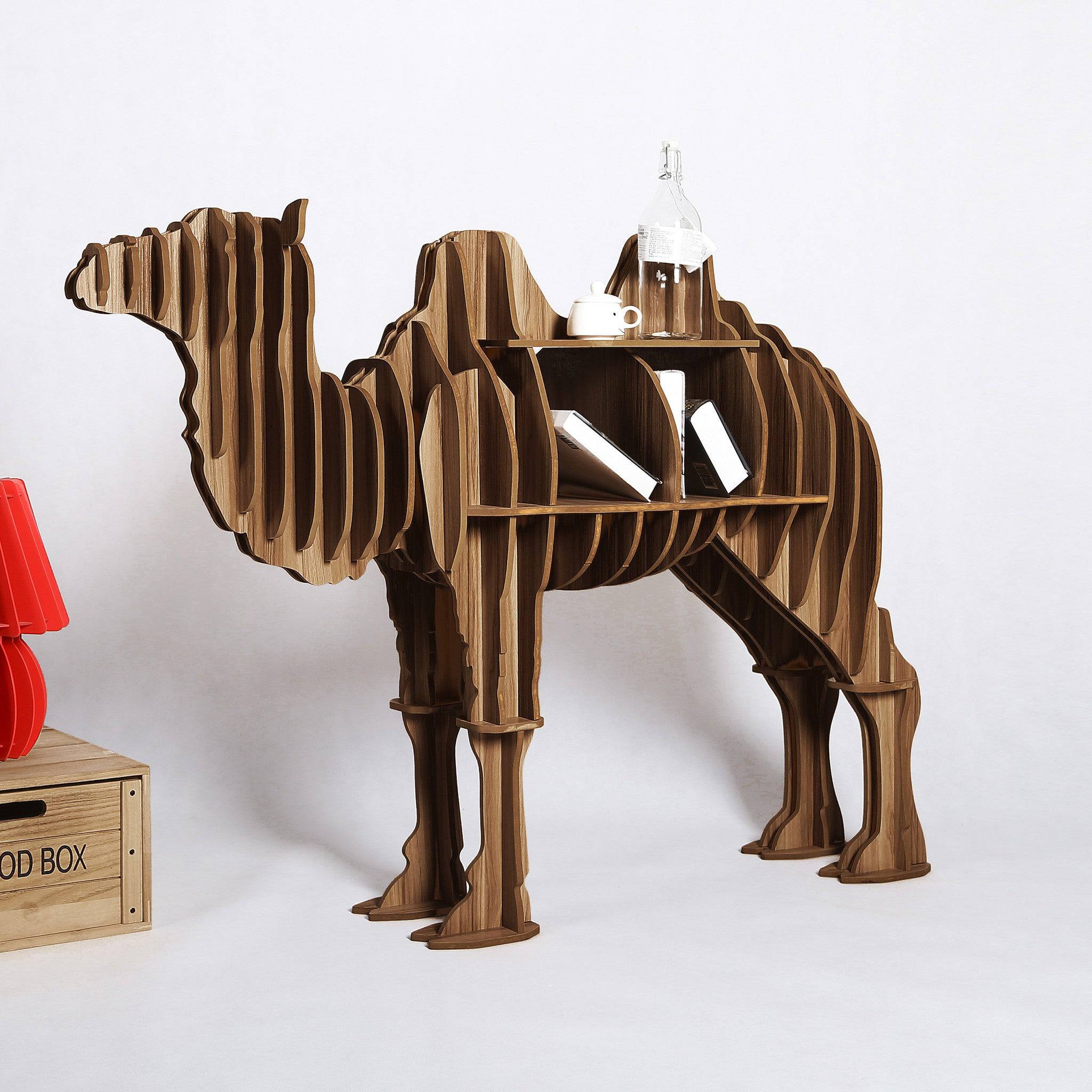Art Home Camel Decoration Shelving Wood Crafts Tp011Mw Tm011M -  Shelves - ebarza Furniture UAE | Shop Modern Furniture in Abu Dhabi & Dubai - مفروشات ايبازرا في الامارات | تسوق اثاث عصري وديكورات مميزة في دبي وابوظبي