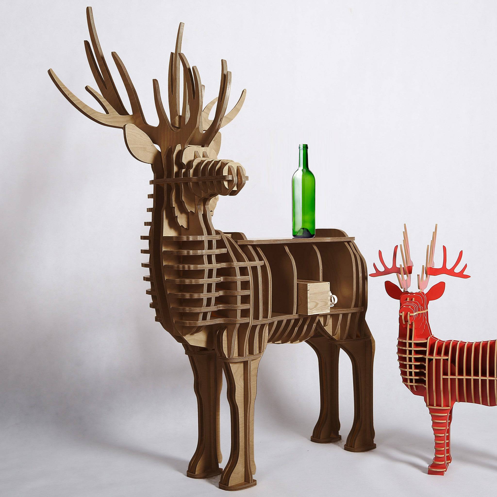 Display Item - Art Home Deer Decoration Shelving Wood Crafts Tp001Mw Nakheel -  DISPLAY ITEM - ebarza Furniture UAE | Shop Modern Furniture in Abu Dhabi & Dubai - مفروشات ايبازرا في الامارات | تسوق اثاث عصري وديكورات مميزة في دبي وابوظبي