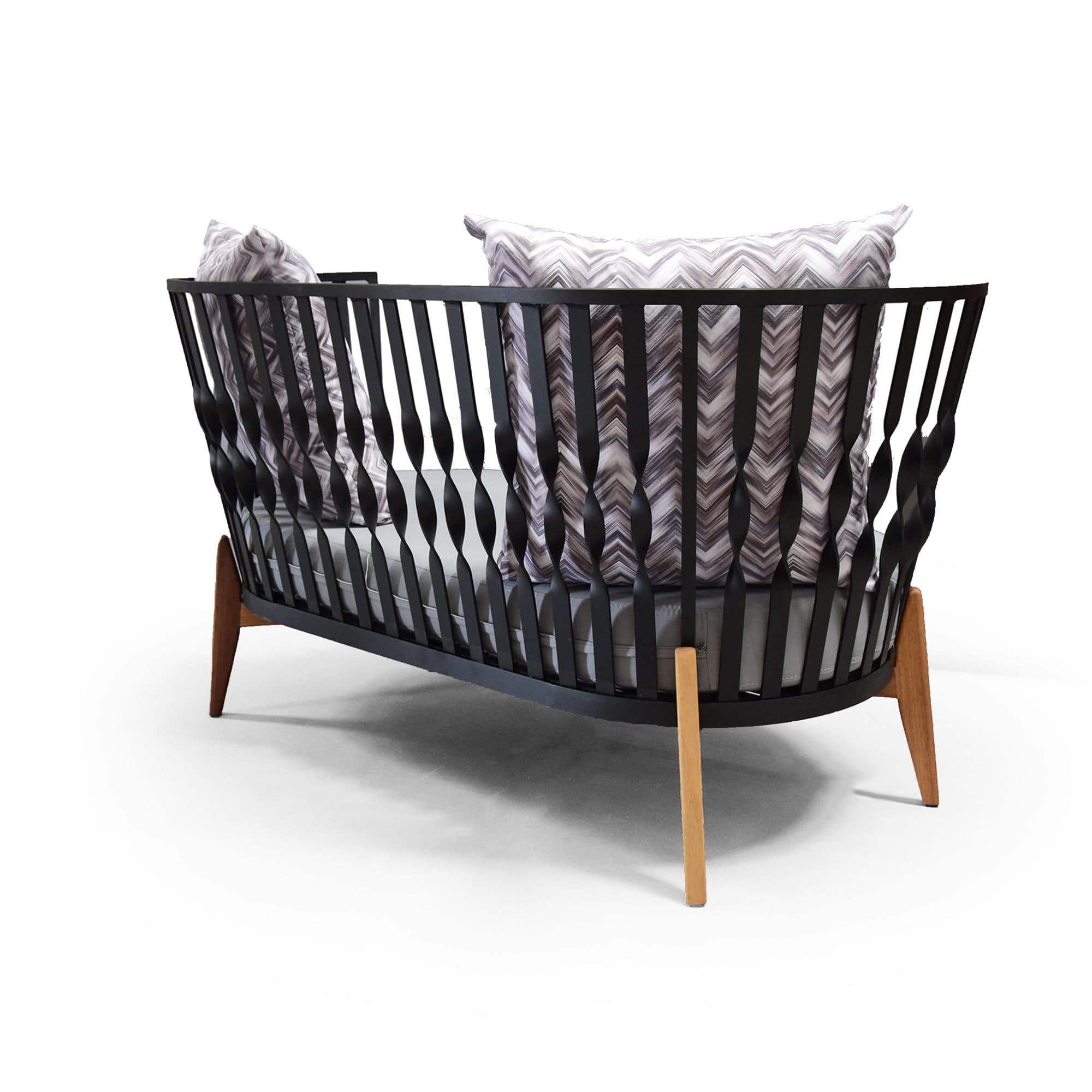 Captiva 2 Seater Outdoor Sofa Captiva-Sanc001 -  Outdoor Sofas - ebarza Furniture UAE | Shop Modern Furniture in Abu Dhabi & Dubai - مفروشات ايبازرا في الامارات | تسوق اثاث عصري وديكورات مميزة في دبي وابوظبي
