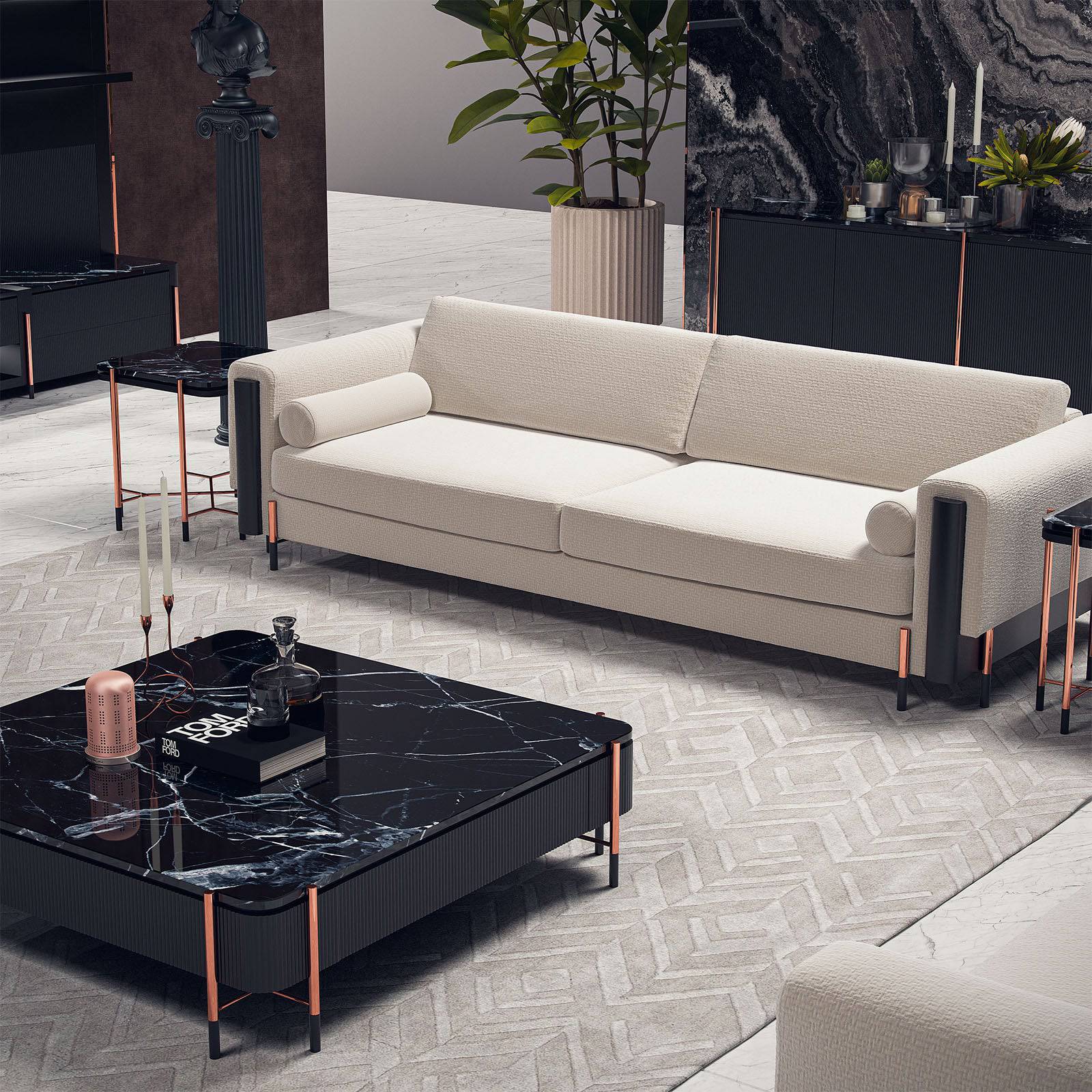 Display Item - Dali 4 Seater Sofa Dali-005-YAS2 -  DISPLAY ITEM - ebarza Furniture UAE | Shop Modern Furniture in Abu Dhabi & Dubai - مفروشات ايبازرا في الامارات | تسوق اثاث عصري وديكورات مميزة في دبي وابوظبي