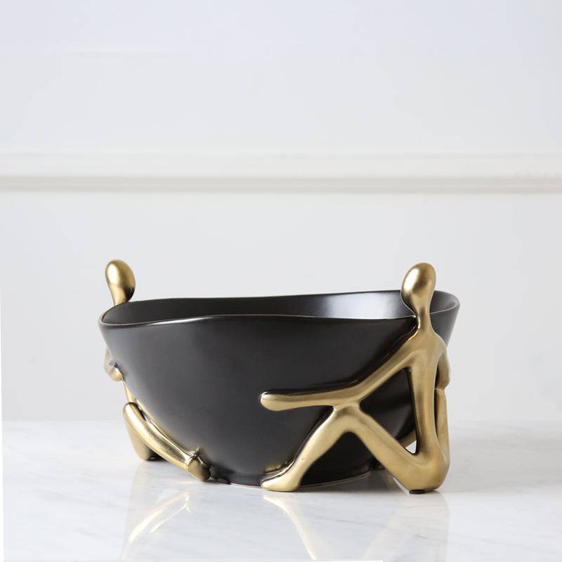 Decorative Fruit Bowl/Plate Fa-D1828A -  Bowls - ebarza Furniture UAE | Shop Modern Furniture in Abu Dhabi & Dubai - مفروشات ايبازرا في الامارات | تسوق اثاث عصري وديكورات مميزة في دبي وابوظبي