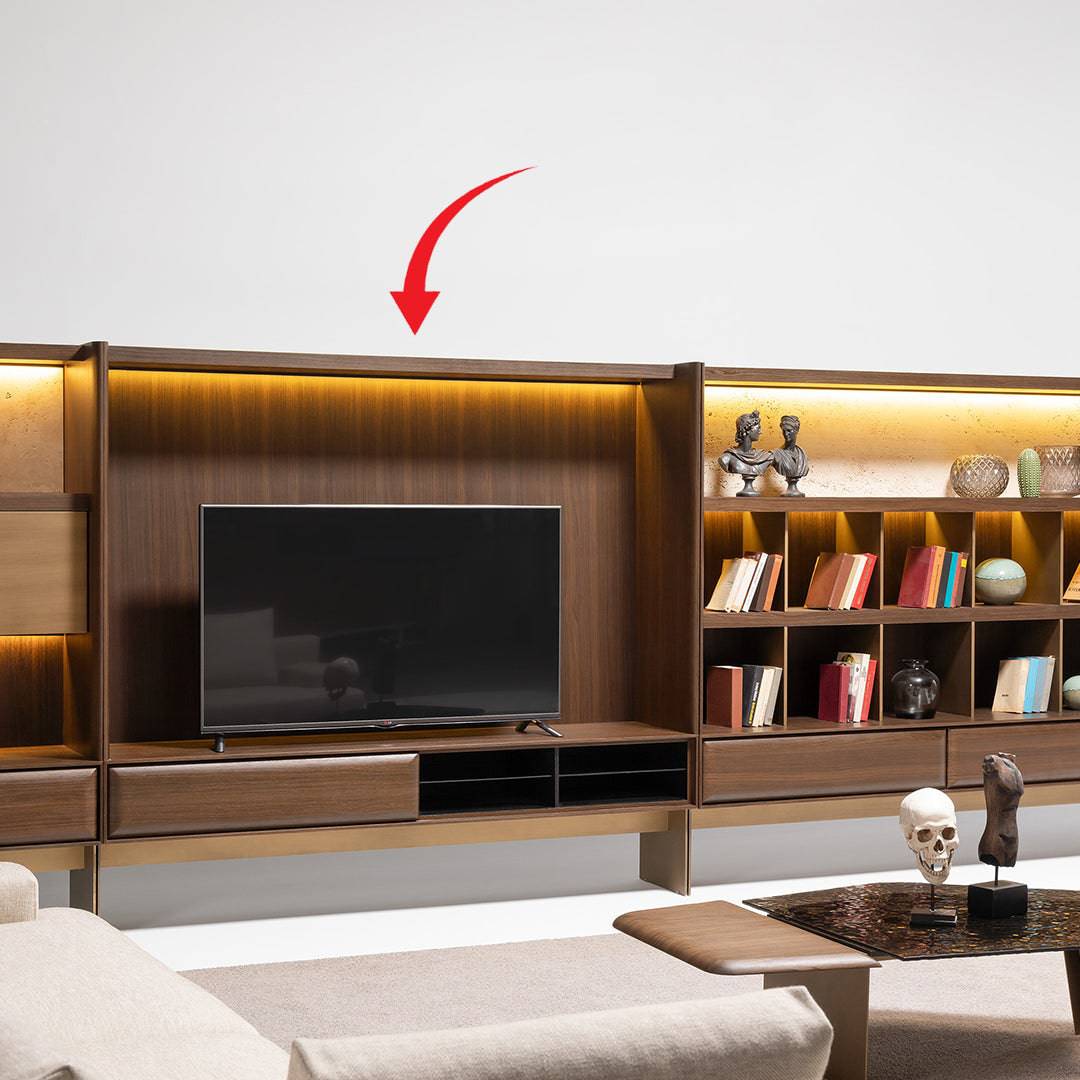 Era Wall Unit Tv Block Era-Walltv -  TV Units - ebarza Furniture UAE | Shop Modern Furniture in Abu Dhabi & Dubai - مفروشات ايبازرا في الامارات | تسوق اثاث عصري وديكورات مميزة في دبي وابوظبي