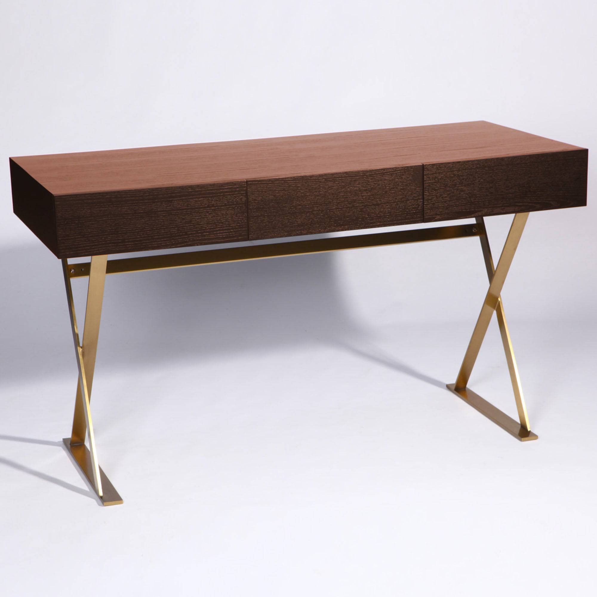 Harmony Console\Desk 140 Cm Bsz16280B-W -  Office Desks - ebarza Furniture UAE | Shop Modern Furniture in Abu Dhabi & Dubai - مفروشات ايبازرا في الامارات | تسوق اثاث عصري وديكورات مميزة في دبي وابوظبي