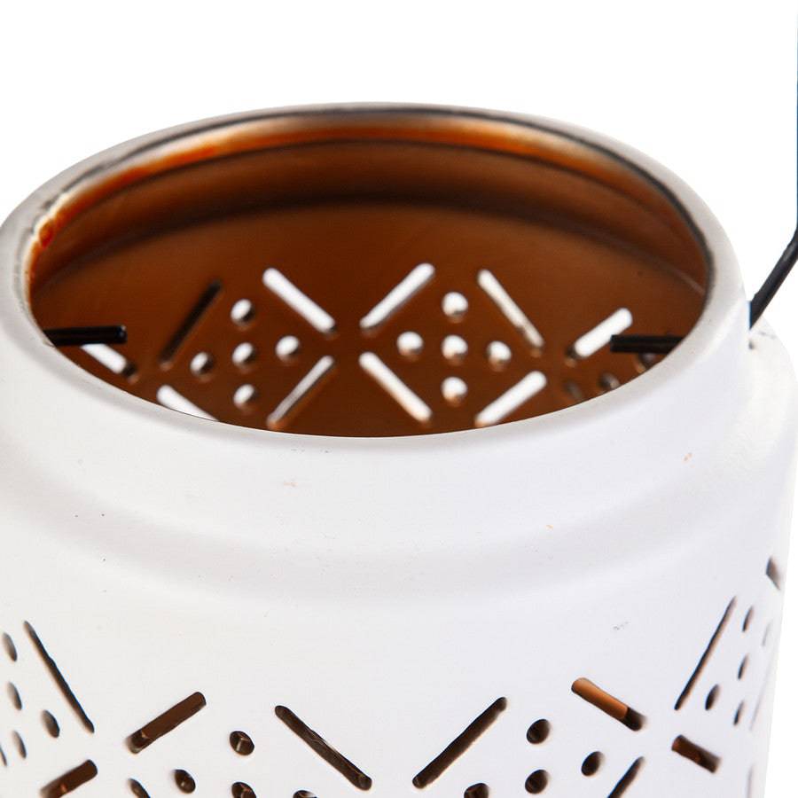 Karaca Nature White Lantern 153.20.01.0191 -  Candle Holders - ebarza Furniture UAE | Shop Modern Furniture in Abu Dhabi & Dubai - مفروشات ايبازرا في الامارات | تسوق اثاث عصري وديكورات مميزة في دبي وابوظبي
