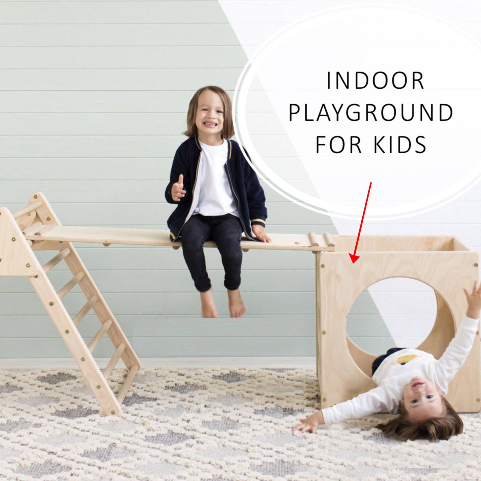 Kids Play Cube Mh-K04D -  Kids - ebarza Furniture UAE | Shop Modern Furniture in Abu Dhabi & Dubai - مفروشات ايبازرا في الامارات | تسوق اثاث عصري وديكورات مميزة في دبي وابوظبي