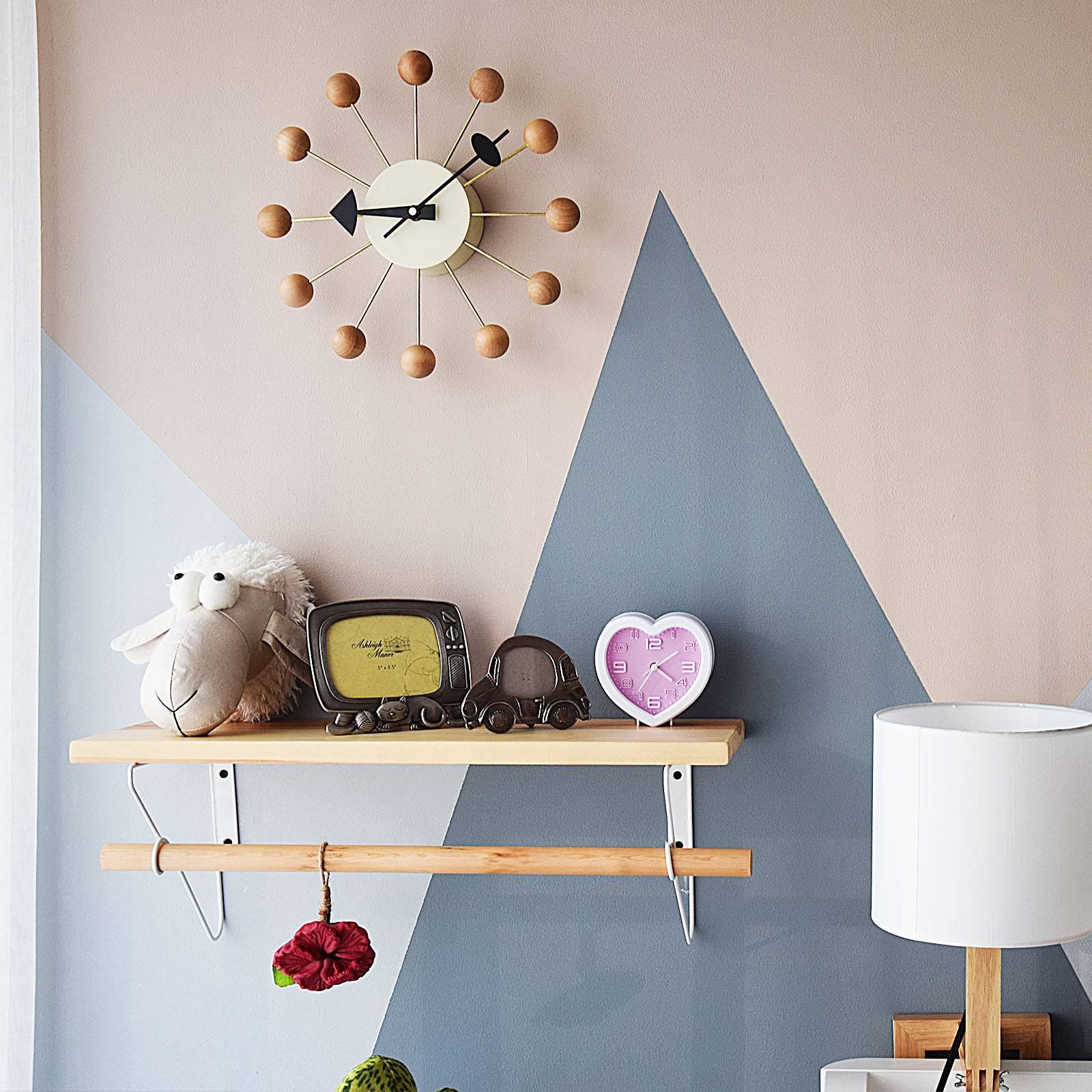 Mid Century Classic Solid Wood Shelf Ch-026 -  Shelves - ebarza Furniture UAE | Shop Modern Furniture in Abu Dhabi & Dubai - مفروشات ايبازرا في الامارات | تسوق اثاث عصري وديكورات مميزة في دبي وابوظبي