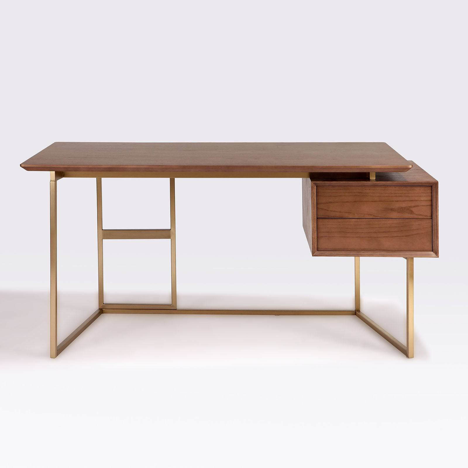 Nord Desk 146 Cm Wjz20705 -  Office Desks - ebarza Furniture UAE | Shop Modern Furniture in Abu Dhabi & Dubai - مفروشات ايبازرا في الامارات | تسوق اثاث عصري وديكورات مميزة في دبي وابوظبي