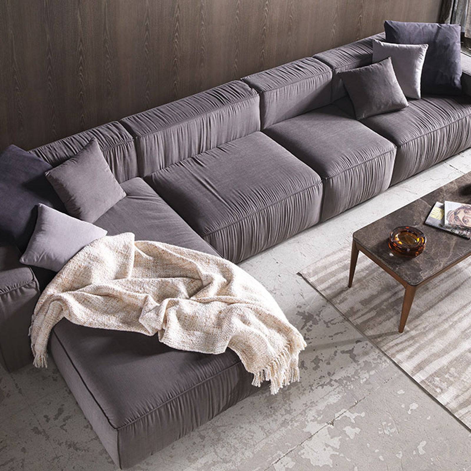 Tito Corner Sofa Td-Tt7S -  Sofas - ebarza Furniture UAE | Shop Modern Furniture in Abu Dhabi & Dubai - مفروشات ايبازرا في الامارات | تسوق اثاث عصري وديكورات مميزة في دبي وابوظبي