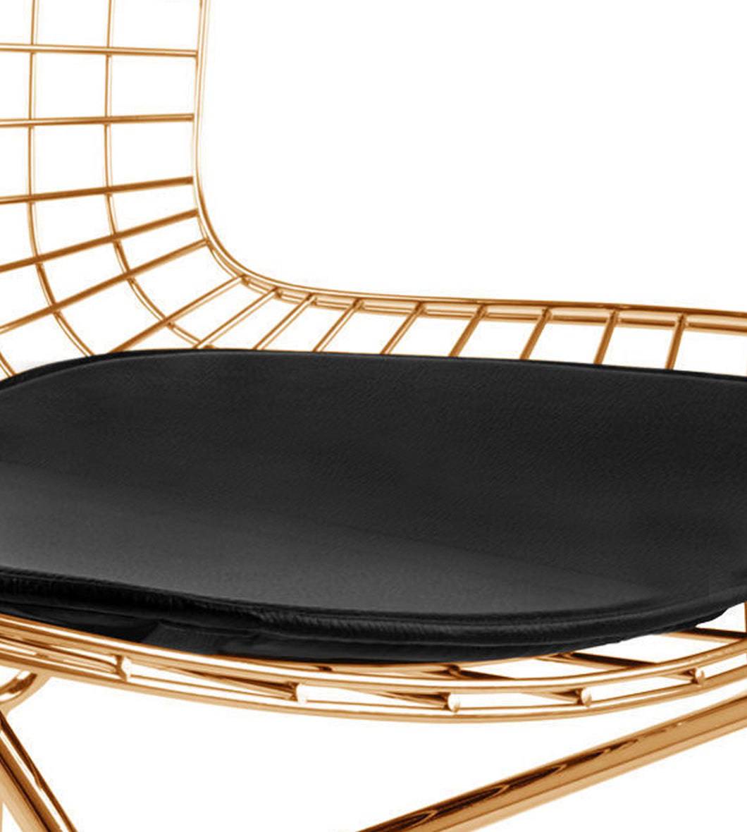 Display Item - Wire Bar Stool & Pu Leather Cushion Bp8601-G Nakheel -  DISPLAY ITEM - ebarza Furniture UAE | Shop Modern Furniture in Abu Dhabi & Dubai - مفروشات ايبازرا في الامارات | تسوق اثاث عصري وديكورات مميزة في دبي وابوظبي
