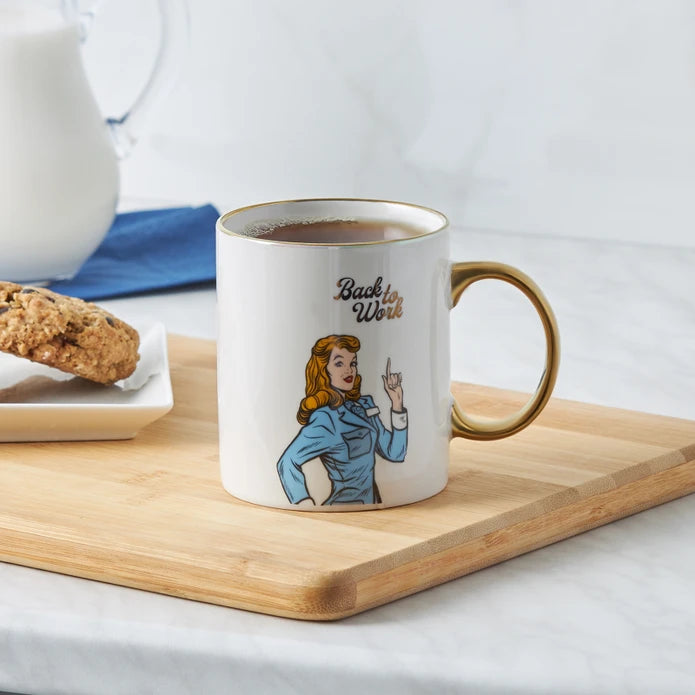Karaca Back To Work Mug 153.03.06.5691 -  Mugs - ebarza Furniture UAE | Shop Modern Furniture in Abu Dhabi & Dubai - مفروشات ايبازرا في الامارات | تسوق اثاث عصري وديكورات مميزة في دبي وابوظبي
